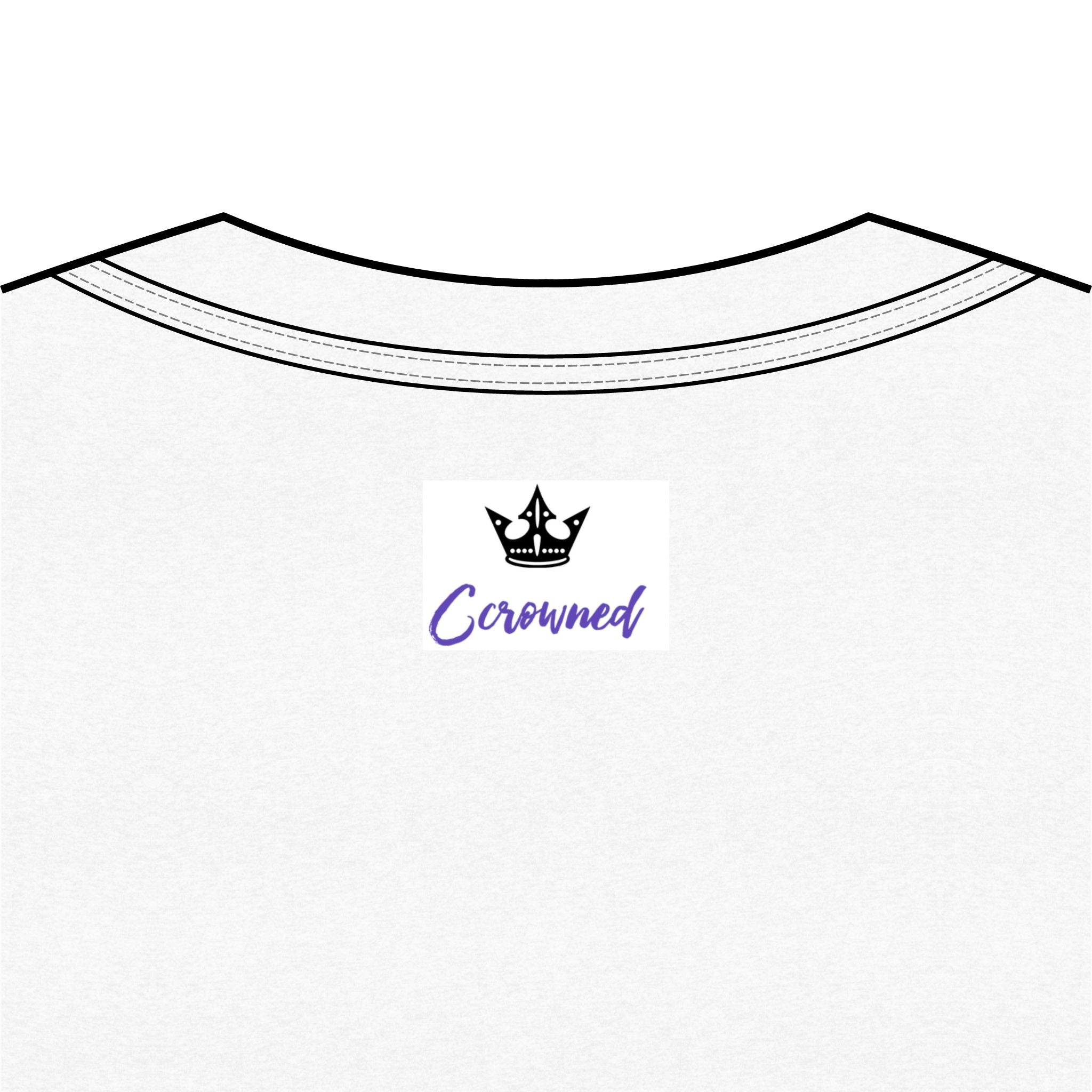 Leave Him V-Neck Tee — Empowerment Graphic Women’s T‑Shirt
